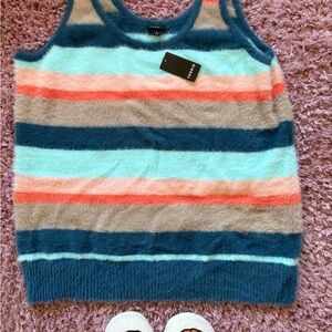 Torrid fuzzy tank top